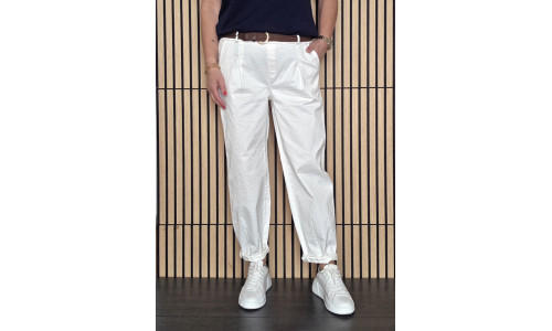 BROEK EVA off-white 