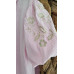 STREEP BLOUSE bloem roze