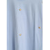 SHIRT MAUDY hartjes licht blauw
