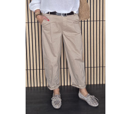 BROEK PEARL zand