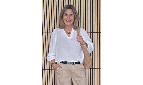 BLOUSE ANNE wit