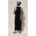 JURK SUMMER LANG zwart