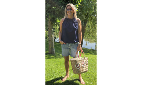 TOP FAYA blauw