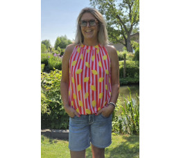 TOP FAYA rood/roze