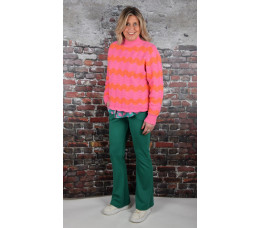 FLAIR PANT groen