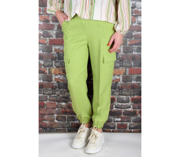 BROEK MET ZAKKEN groen
