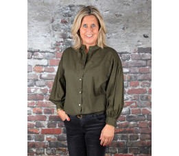 BLOUSE BRITT groen