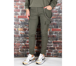 CARGO BROEK groen