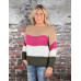 TRUI HAZEL zand/roze/groen