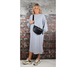 SWEATER JURK grijs