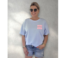 MORE AMOR licht blauw