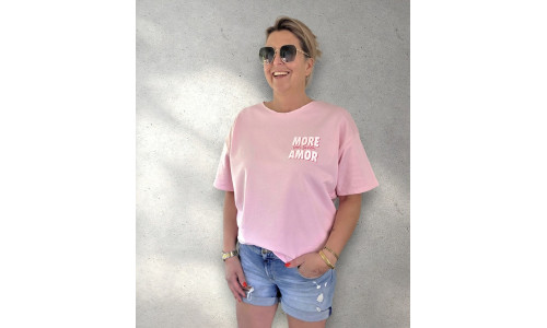 MORE AMOR licht roze