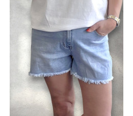 SHORT licht blauw