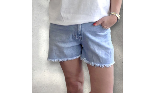 SHORT licht blauw