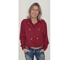 BLOUSE HARTJE bordeaux