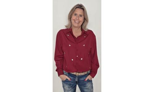 BLOUSE HARTJE bordeaux