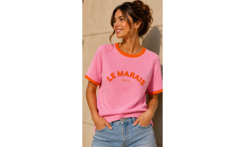 TRUITJE LE MARAIS roze/oranje